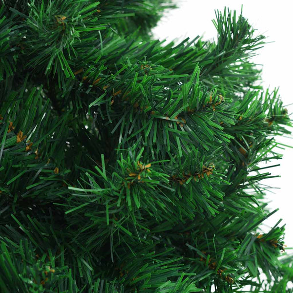 vidaXL Artificial Christmas Tree with Lights and Baubles 210cm 910 Branches