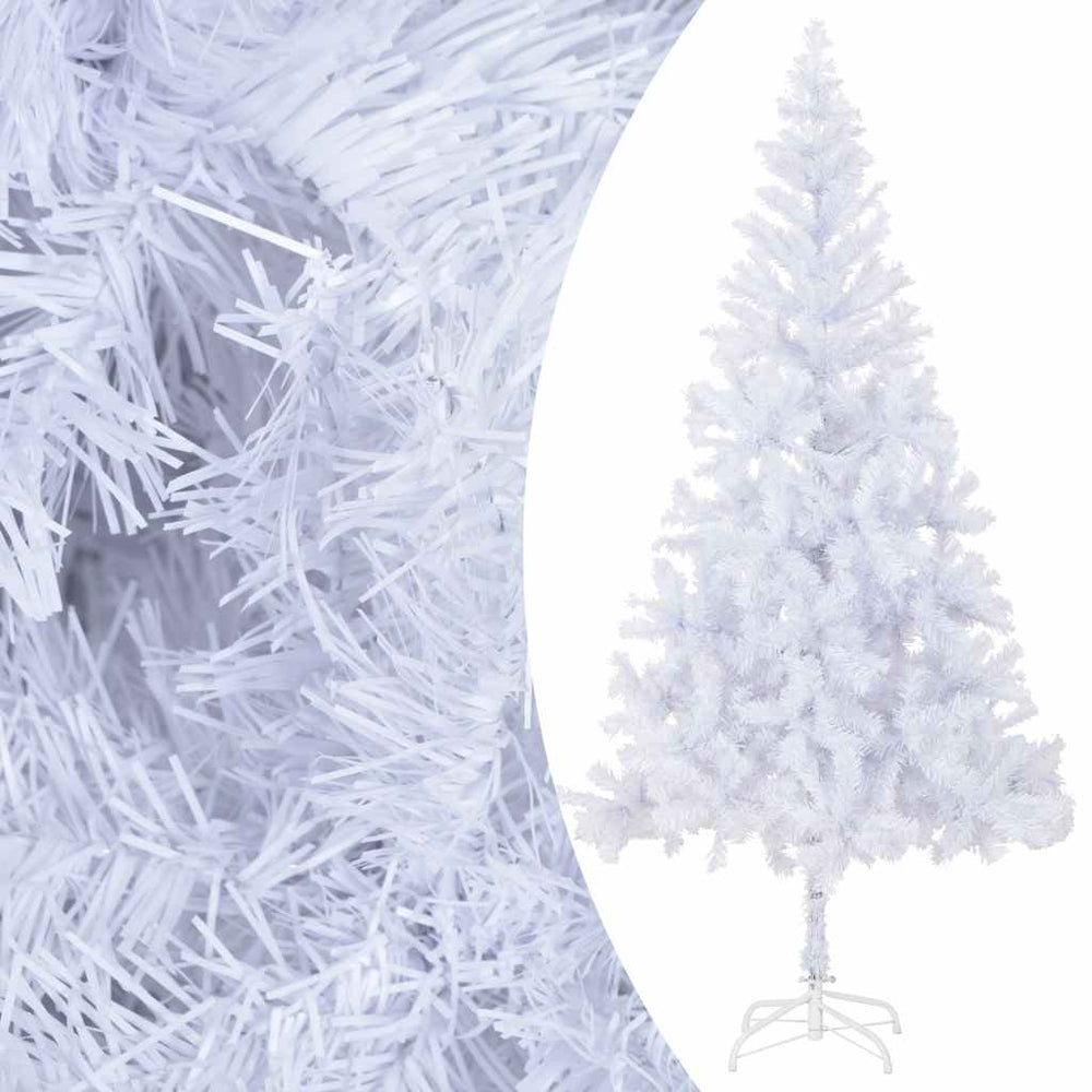 vidaXL Artificial Christmas Tree with Lights and Baubles 210cm 910 Branches