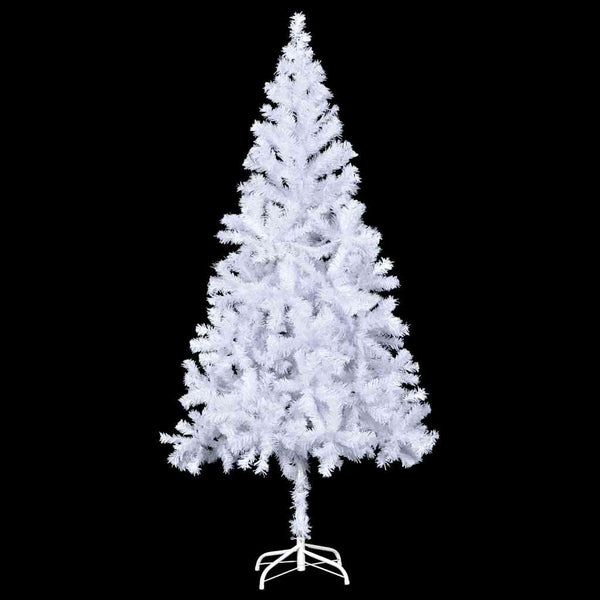 vidaXL Artificial Christmas Tree with Lights and Baubles 210cm 910 Branches