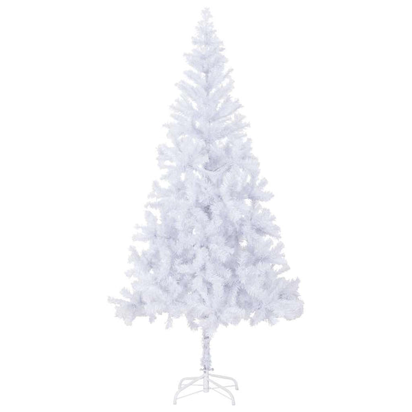 vidaXL Artificial Christmas Tree with Lights and Baubles 210cm 910 Branches