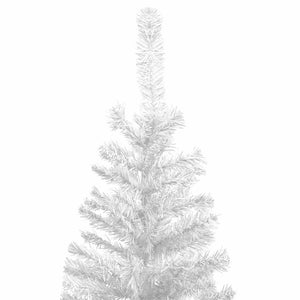 vidaXL Artificial Christmas Tree with Lights and Baubles L 240 cm White