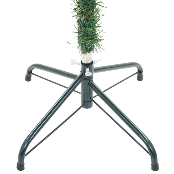 vidaXL Artificial Christmas Tree with Lights, Baubles, Cones, 180 cm