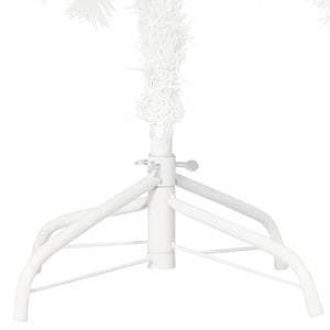 vidaXL Artificial Christmas Tree with Lights & Baubles White 120 cm