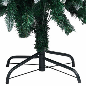 vidaXL Artificial Christmas Tree with LEDs Baubles Cones 180 cm