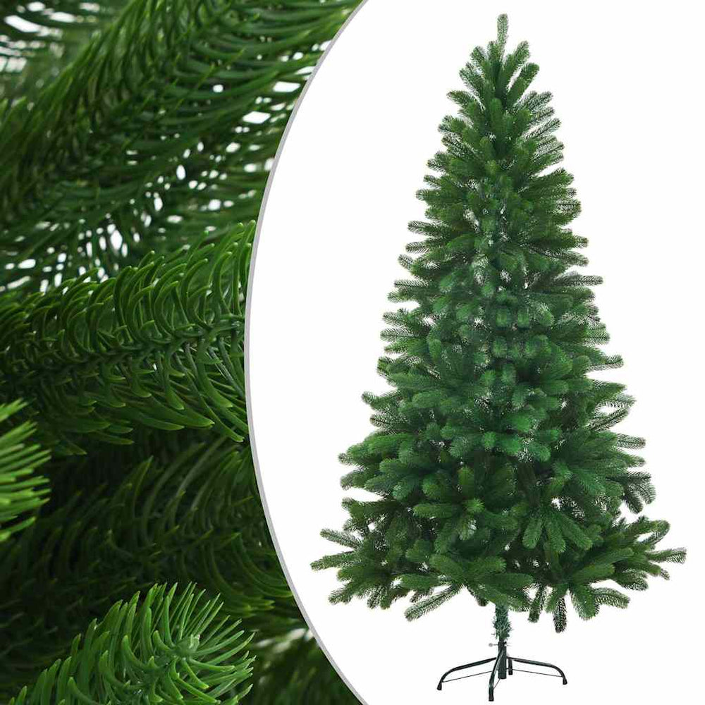 vidaXL Artificial Christmas Tree with Lights & Baubles 150 cm Green