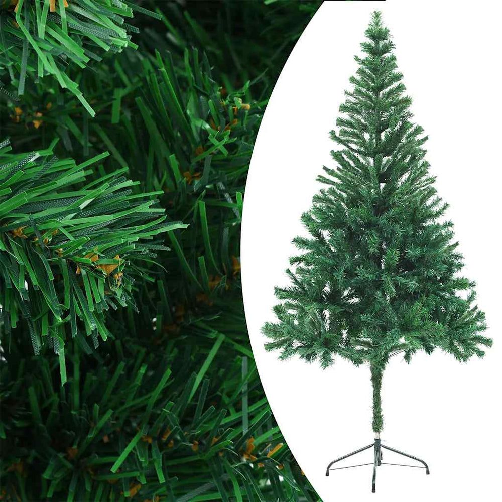 vidaXL Artificial Christmas Tree with Lights and Baubles 180cm 564 Branches
