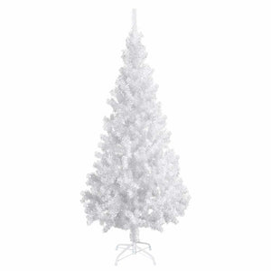 vidaXL Artificial Christmas Tree with Lights, Baubles, 180cm, 620 Branches
