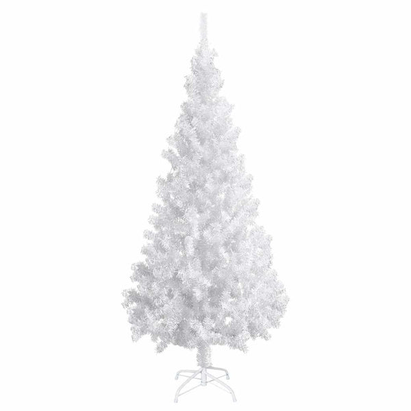 vidaXL Artificial Christmas Tree with Lights, Baubles, 180cm, 620 Branches