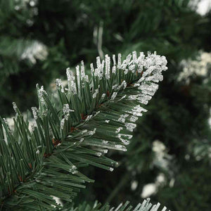 Künstlicher Weihnachtsbaum mit Beleuchtung & Kugeln 180 cm