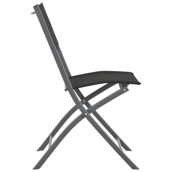 vidaXL 11-pc. Outdoor Dining Set Steel