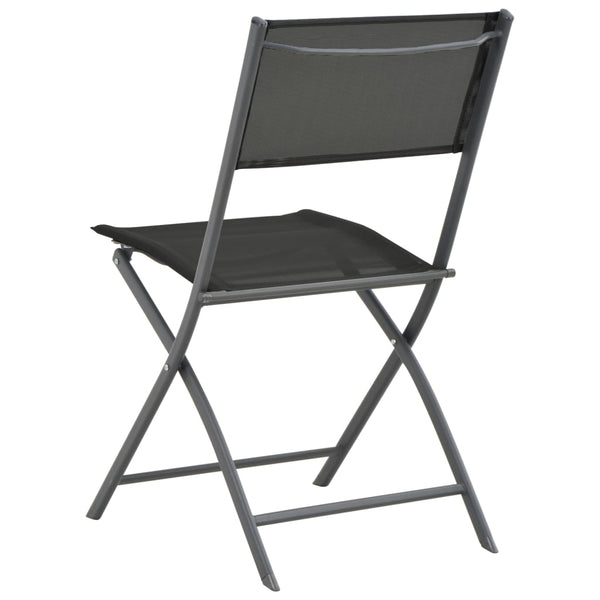 vidaXL 11-pc. Outdoor Dining Set Steel