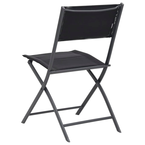 vidaXL 11-pc. Outdoor Dining Set Steel