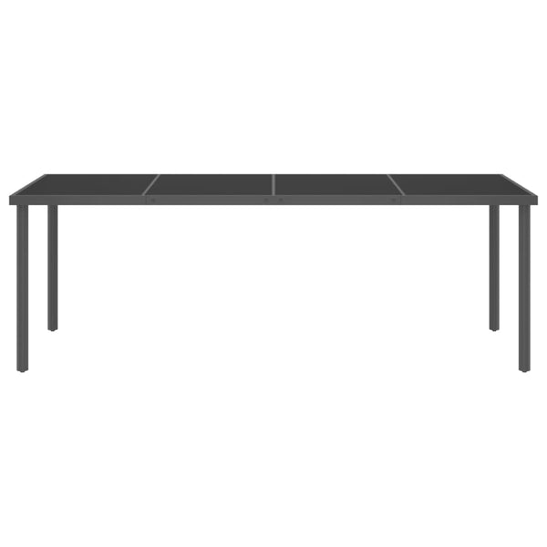 vidaXL 11-pc. Outdoor Dining Set Steel