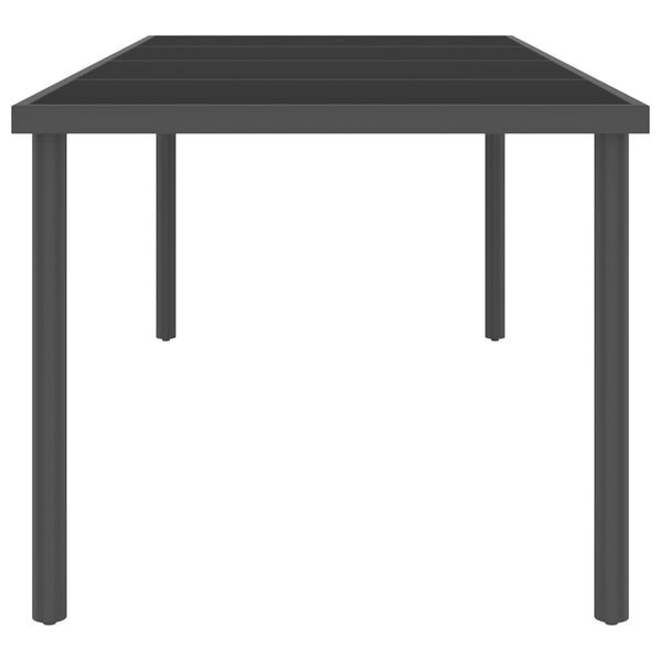 vidaXL 11-pc. Outdoor Dining Set Steel