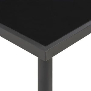 vidaXL 11-pc. Outdoor Dining Set Steel
