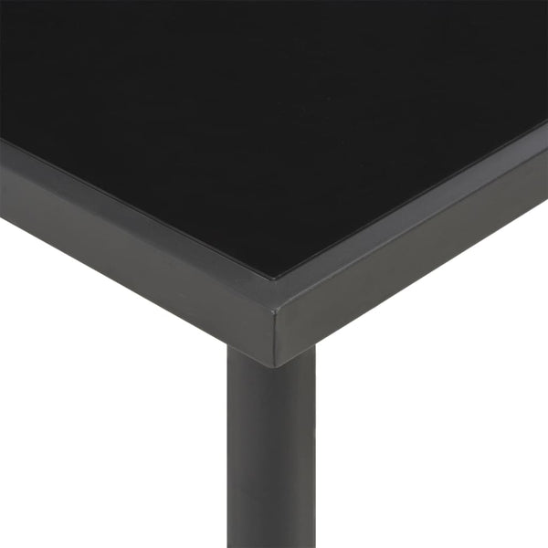 vidaXL 11-pc. Outdoor Dining Set Steel