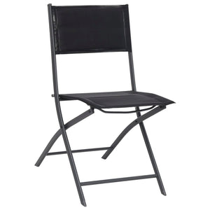 vidaXL 11-pc. Outdoor Dining Set Steel