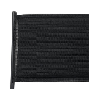 vidaXL 11-pc. Outdoor Dining Set Steel