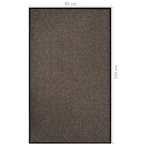 Beige Fußmatte 90x150 cm