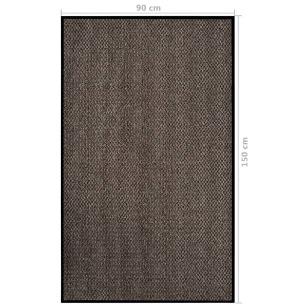 Beige Fußmatte 90x150 cm