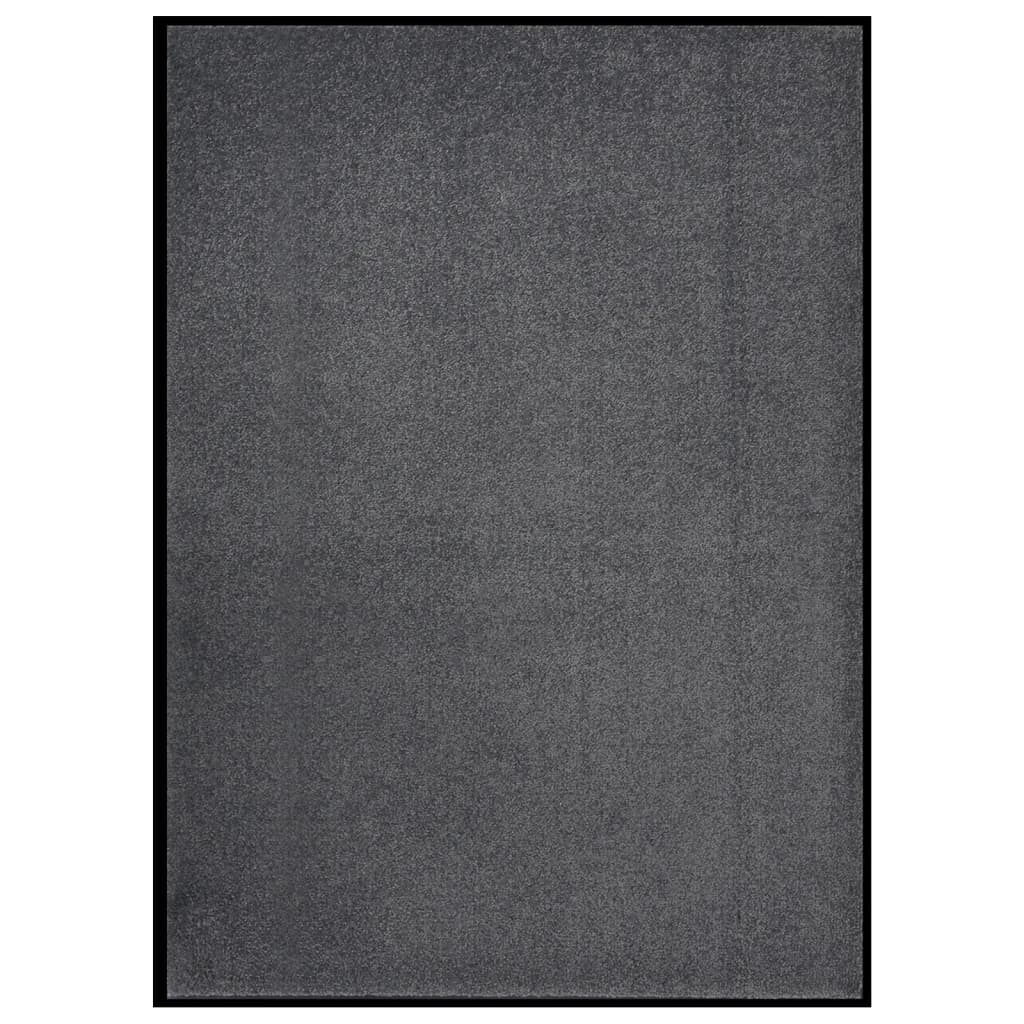 vidaXL Doormat 60x80 cm Anthracite