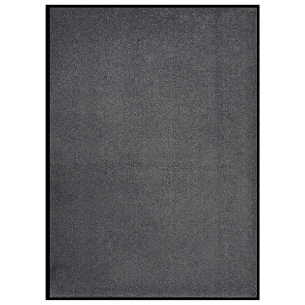 vidaXL Doormat 60x80 cm Anthracite