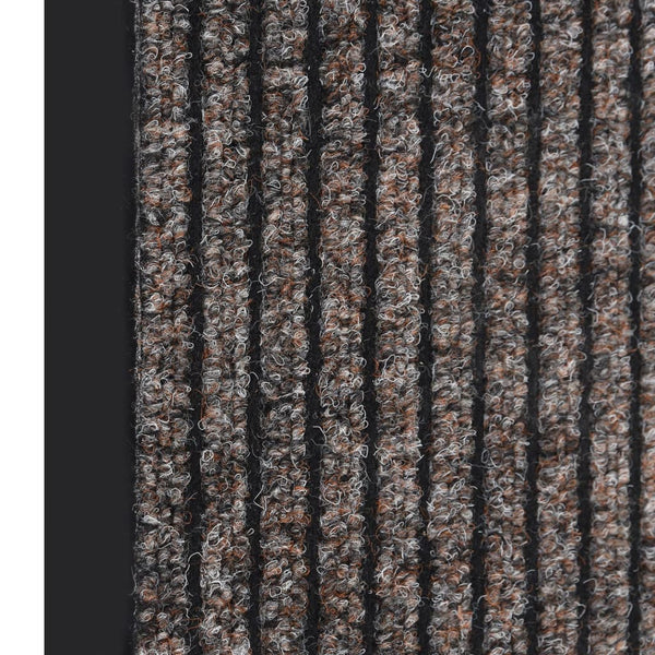 vidaXL Doormat Beige Striped 40x60 cm