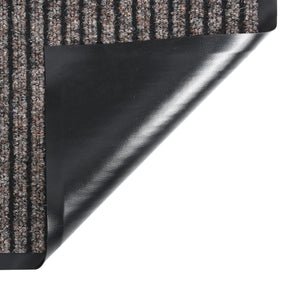 vidaXL Doormat Beige Striped 40x60 cm