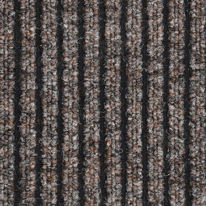 vidaXL Doormat Beige Striped 40x60 cm