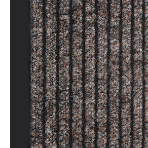 vidaXL Striped Doormat Beige 60x80 cm