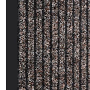 vidaXL Striped Doormat Beige 80x120 cm
