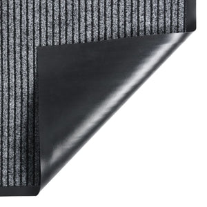 vidaXL Striped Grey Doormat 40x60 cm