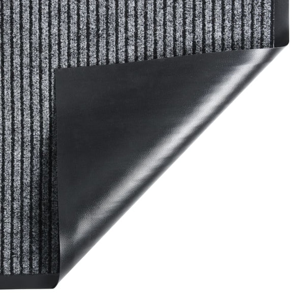 vidaXL Striped Grey Doormat 40x60 cm