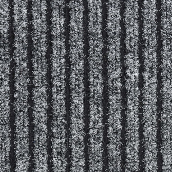 vidaXL Striped Grey Doormat 60x80 cm