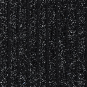 vidaXL Doormat Anthracite Striped 40x60 cm