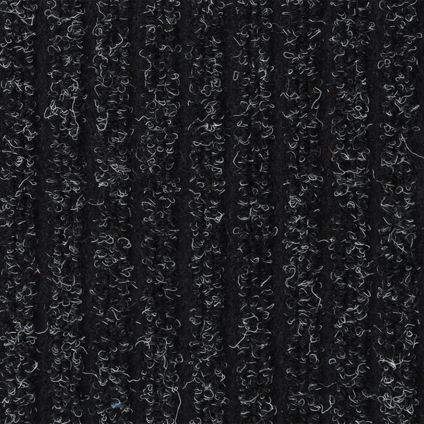 vidaXL Doormat Anthracite Striped 40x60 cm