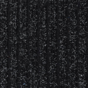 vidaXL Anthracite Striped Door Mat 60x80 cm