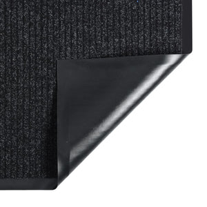 vidaXL Striped Doormat 80x120 cm Anthracite