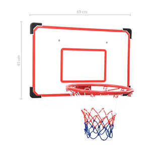 vidaXL 5-piece Wall-Mounted Basketball Set