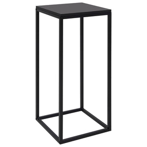 vidaXL Side Tables 2 pcs. Black Steel