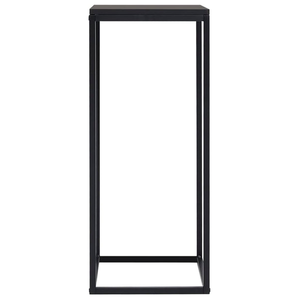 vidaXL Side Tables 2 pcs. Black Steel