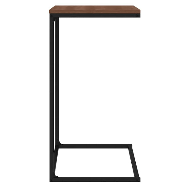 vidaXL Side Table Black 55x35x66 cm Engineered Wood