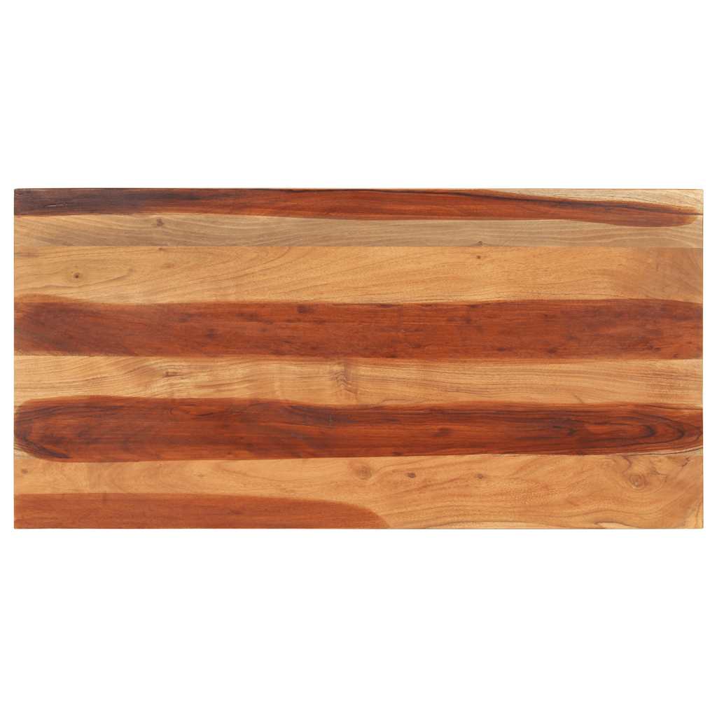 vidaXL Tabletop 120x60x(2.5-2.7) cm Solid Rosewood