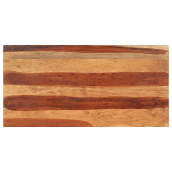vidaXL Tabletop 120x60x(2.5-2.7) cm Solid Rosewood