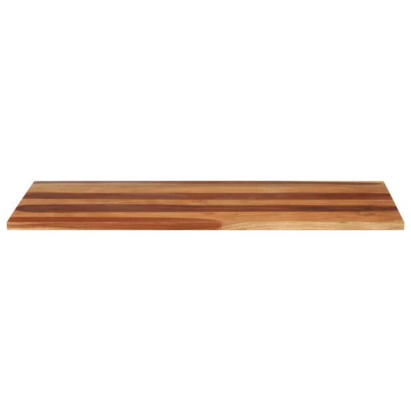 vidaXL Tabletop 120x60x(2.5-2.7) cm Solid Rosewood