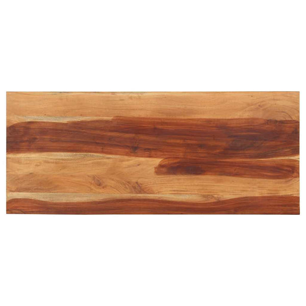 vidaXL Tabletop 140x60x(2.5-2.7) cm Solid Acacia Wood