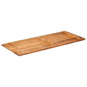 vidaXL Tabletop 140x60x(2.5-2.7) cm Solid Acacia Wood
