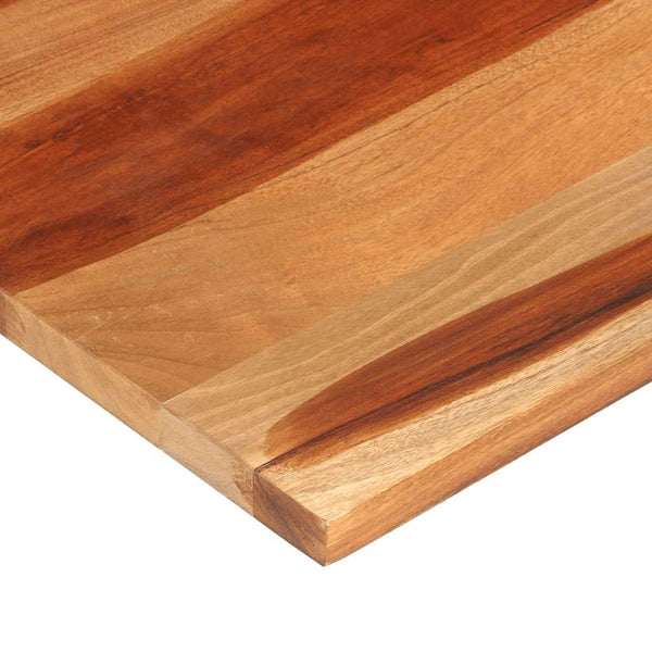 vidaXL Tabletop 140x60x(2.5-2.7) cm Solid Acacia Wood