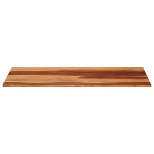 vidaXL Tabletop 140x60x(2.5-2.7) cm Solid Acacia Wood