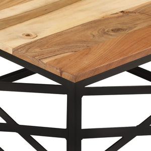 Akazie Couchtisch Massivholz 68x68 cm